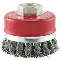 CKB2201T Knotted Cup Brush, 2-3/4" Dia. x 5/8"-11 Arbor - JET 553605