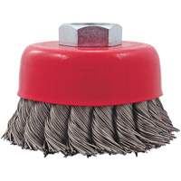 CK3201T Knotted Twist Wire Cup Brush, 3" Dia. x 5/8"-11 Arbor - JET 554203