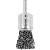 Shaft Mounted Crimped End Brush, 3/4", 0.012" Fill, 1/4" Shank - JET 553714