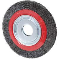Disque &agrave; fils cr&ecirc;p&eacute;s, 6" dia., Fils 0,007", Arbre 2"/1/2" - 5/8" - JET 550123