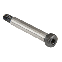 Vis a douille d'assemblage, 3/8" dia., 2" lo, Oxyde noir -  