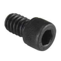Vis &agrave; douille &agrave; t&ecirc;te creuse, 1/4" dia. x 3/8" lo, Oxyde noir -  