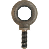 Metric Eyebolt, 27 mm Dia., 35 mm L, 1628 lbs. (0.814 tons) Capacity - Gray Tools BS10M