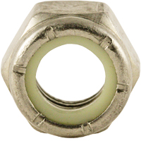 &eacute;crou auto-frein&eacute; en nylon, 3/8" dia, Acier inoxydable, Cors&eacute; -  