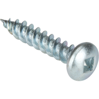 Tapping Screw Pan Head, #10 x 1-1/4" L, Zinc Plated - Fasteners & Fittings Inc. 153245