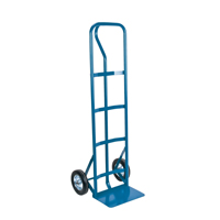 All-Welded Hand Truck, P-Handle Handle, Steel, 51" Height, 600 lbs. Capacity - KLETON 