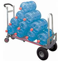 Three-Position Hand Trucks, Aluminum, 750 lbs. Capacity - Magliner TPAUA4