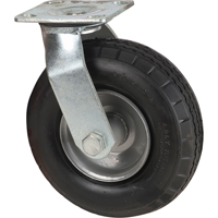 Pneumatic Casters, Swivel, 8" (203.2 mm), Pneumatic, 350 lbs. (158.8 kg.) - KLETON 