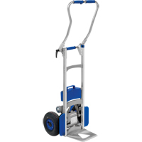 Liftkar&reg; Aluminum Stair Climbing Hand Trucks, Aluminum Frame, 18" W x 61" H, 375 lbs. Capacity - Wesco 274149
