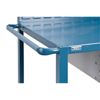 Mobile Service Cart, 2 Tiers, 24" W x 57" H x 40" D, 1200 lbs. Capacity - KLETON 