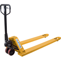 Transpalette hydraulique &agrave; fourche longue, 72" lo x 27" la, capacit&eacute; 3300 lb - KLETON 