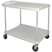 Chariot utilitaire myCart, 2 tiers, 26" x 36-7/8" x 36", Capacit&eacute; 400 lb - Metropolitan Wire MY2636-25G