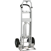 Three-Position Spartan III Convertible Hand Truck, Aluminum, 750 lbs. Capacity - Wesco 270391