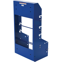 Stand Alone Wire Reel Caddy, Steel, 4 Rod, 16-1/4" W x 44-1/4" H x 22-1/4" D, 300 lbs. Capacity - Vestil WIRE-D