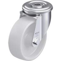 Nylon Caster, Swivel, 4" Dia., 330 lbs. (149.69 kg.) Capacity - Blickle LER-PO 100G