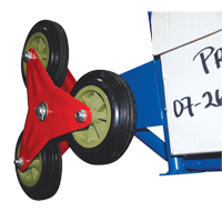 Stair Climbing Hand Truck, Steel Frame, 24" W x 45-3/4" H, 300 lbs. Capacity - Vestil ST-TRUCK-300