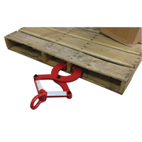 Heavy Duty Pallet Puller, 16 lbs. Weight, 5" Jaw Opening, 6000 lbs. Pulling Capacity, 2" Jaw Height - Vestil PAL-16