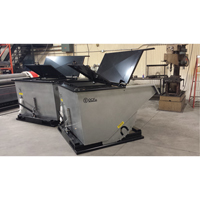 Couvercle en acier pour conteneur autobasculeur - Husky Hoppers SDH05300