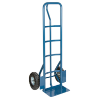 Diable robuste, Prise En P, Acier, Hauteur de 50-3/4", Capacit&eacute; 800 lb - KLETON 