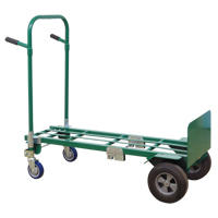 Greenline Economical Convertible Hand Truck - E-CON, Steel, 800 lbs. Capacity - Wesco 210639