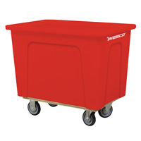 Box Truck, Polyethylene, 38" L x 28" W x 35" H, 15 cu. ft. Volume, 550 lbs. Capacity - Wesco 272516