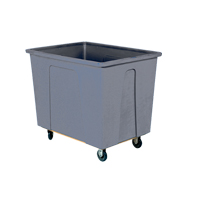 Box Truck, Polyethylene, 46" L x 34" W x 40" H, 25 cu. Ft. Volume, 600 lbs. Capacity - Wesco 272523