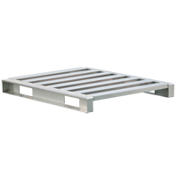 Palette &agrave; canaux en aluminium 4 c&ocirc;t&eacute;s - New Age Industrial 99387