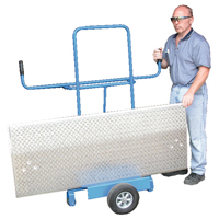 Easy-Move Panel Cart, 50-5/16" x 27" x 58-3/8", 750 lbs. Capacity - Vestil HT-PANEL