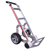 Diable autostabilisant, Prise Continu, Aluminium, Hauteur de 55'', Capacit&eacute; 500 lb - Magliner HRA119UAE2A