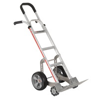 Diable autostabilisant, Prise Combinaison, Aluminium, Hauteur de 55'', Capacit&eacute; 500 lb - Magliner HRA116UAE3AG