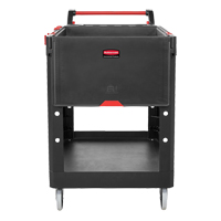 Heavy-Duty Adaptable Utility Cart, 2 Tiers, 25-1/5" x 36" x 51-1/2", 500 lbs. Capacity - Rubbermaid 1997208