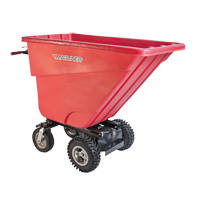 Motorized Tilt Truck, 13,5 pi³ Capacity, 45" H x 26-1/2" W x 68" D - Magliner MHCSCB