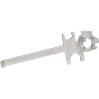 Drum Wrench, 3/4"/2" Opening, 9-1/2" Handle, Stainless Steel - Vestil BNW-SS-W