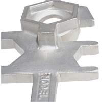 Drum Wrench, 3/4"/2" Opening, 9-1/2" Handle, Stainless Steel - Vestil BNW-SS-W