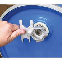 Drum Wrench, 3/4"/2" Opening, 9-1/2" Handle, Stainless Steel - Vestil BNW-SS-W