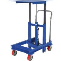 Lift Table, 30"L x 24"W, Steel, 2000 lbs. Capacity - Vestil DIE-2430-48
