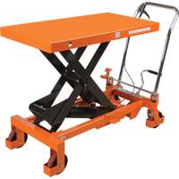 Hydraulic Scissor Lift Table, 40" L x 20 " W, Steel, 2200 lbs. Capacity - KLETON 
