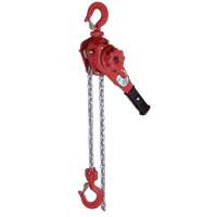 Palan &agrave; levier extr&ecirc;mement l&eacute;ger de la s&eacute;rie VQ, Lev&eacute;e 10', Cabacit&eacute; 2300 lb (1,6 tonne), Chaîne en Zinc - Vanguard Steel 385531016