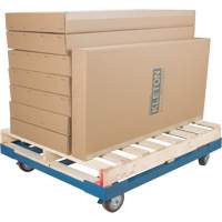 Pallet Dolly, 48.5" W x 43" D x 8" H, 3000 lbs. Capacity - KLETON 