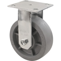 Roulette Emaxx, Fixe, 4" (101,6 mm), Envirothane, 1000 lb (453,6 kg) - Algood RE6543-A38H-UG-RB