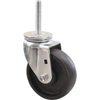 Emaxx RollX Wow Caster, Swivel, 4" (101.6 mm) Dia., 1200 lbs. (544.3 kg.) Capacity - Algood SE6543-3/4-10X4-RXW-RB