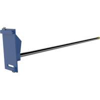 Rug Ram, 108-1/2" Length, Carriage Mount, 2500 lbs. Capacity - Vestil CR-108-3