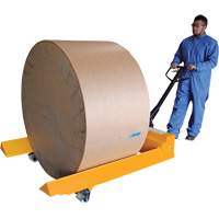 Roll Pallet Truck, Steel, 48" L x 7.5" W, 4000 lbs. Capacity - Vestil PM4-4548-RL