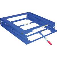 Adjustable Pallet Stand, 42-1/2" L x 40" W, 5000 lbs. Cap. - Vestil PS-4045