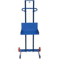 Low Profile Lite Load Lift, Hand Winch Operated, 400 lbs. Capacity, 55" Max Lift - Vestil LLPW-500-FW