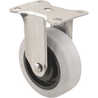 2309 Caster, Rigid, 4" (101.6 mm), Envirothane Grey, 350 lbs. (158.8 kg.) - Algood R2349-A27D-UG