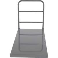 Platform Truck, 48" L x 24" W, 2000 lbs. Capacity, Rubber Casters - Vestil ECSPT-2448