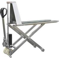Eco Scissor Skid Lift, 45" L x 21" W, Stainless Steel, 2200 lbs. Capacity - Mobile Industries 117220NSS-ECO