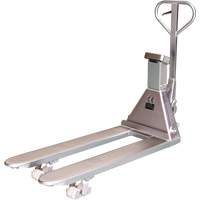 Transpalette avec balance Eco, 48" lo x 27" la, Capacit&eacute; de 4400 lb - Mobile Industries 120448WLSS