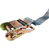 Tendeur d'arrimage &agrave; cliquet, Syst&egrave;me E-Track, 2" , 16' , Charge d'utilisation max. 1333 lb (605 kg) - Vanguard Steel 37096216